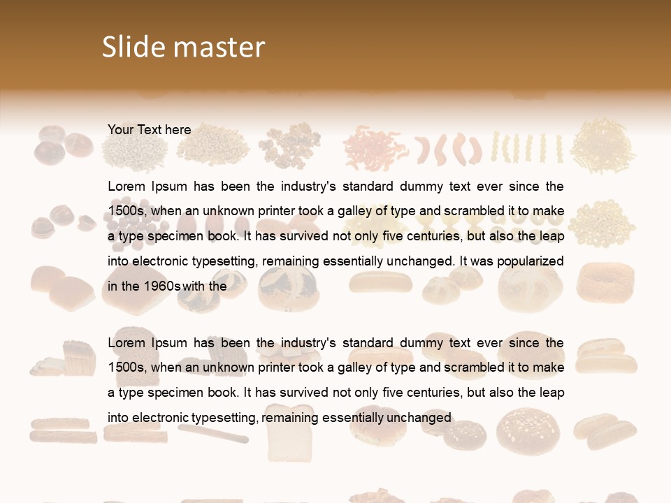 Shell Diet Pistachio PowerPoint Template