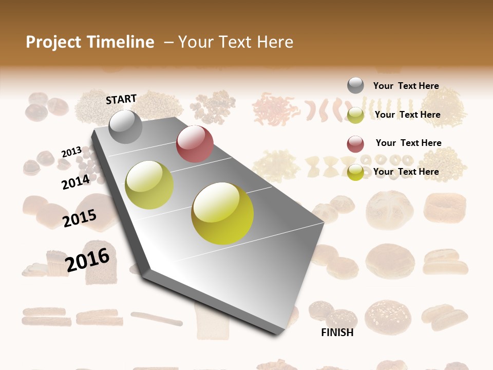 Shell Diet Pistachio PowerPoint Template