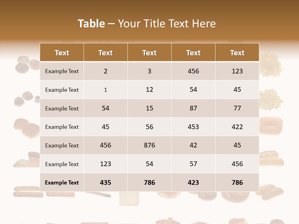 Shell Diet Pistachio PowerPoint Template