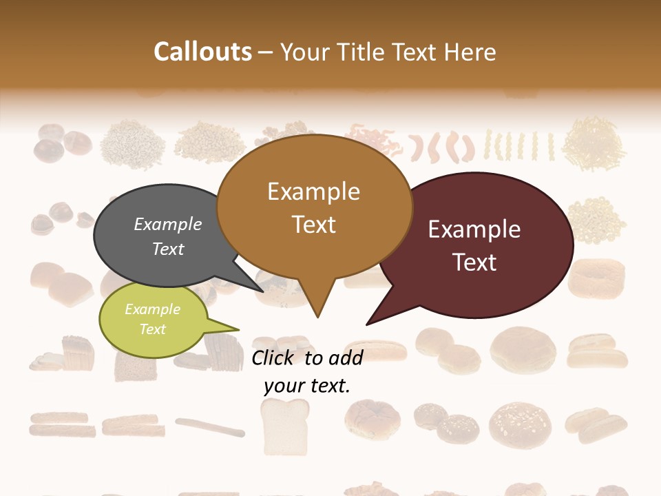 Shell Diet Pistachio PowerPoint Template