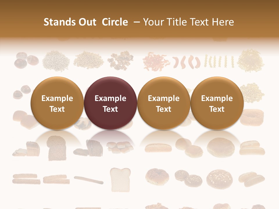 Shell Diet Pistachio PowerPoint Template