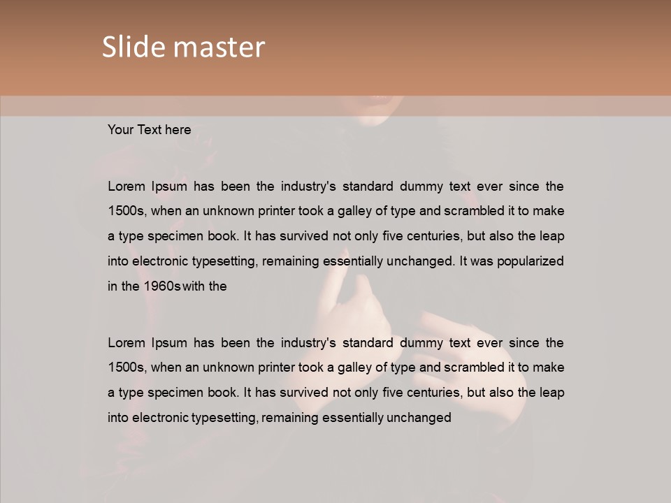 Retro Old Attractive PowerPoint Template