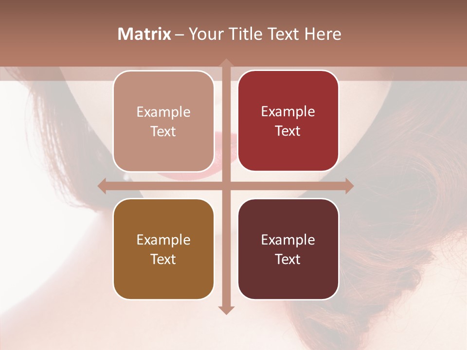 Hot Radiant Posing PowerPoint Template