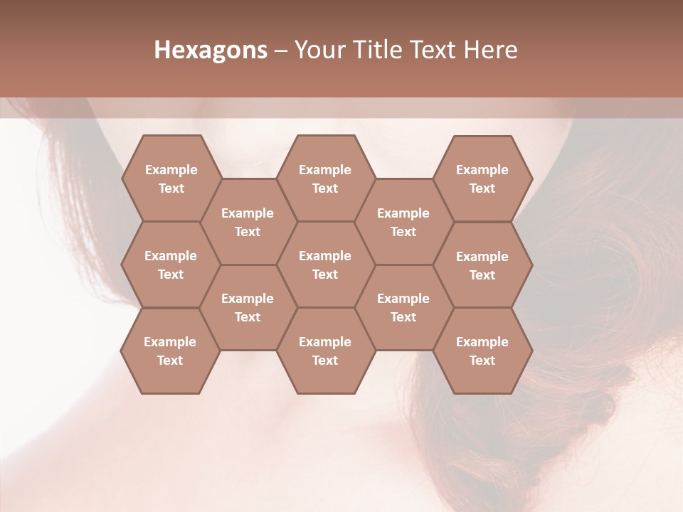 Hot Radiant Posing PowerPoint Template