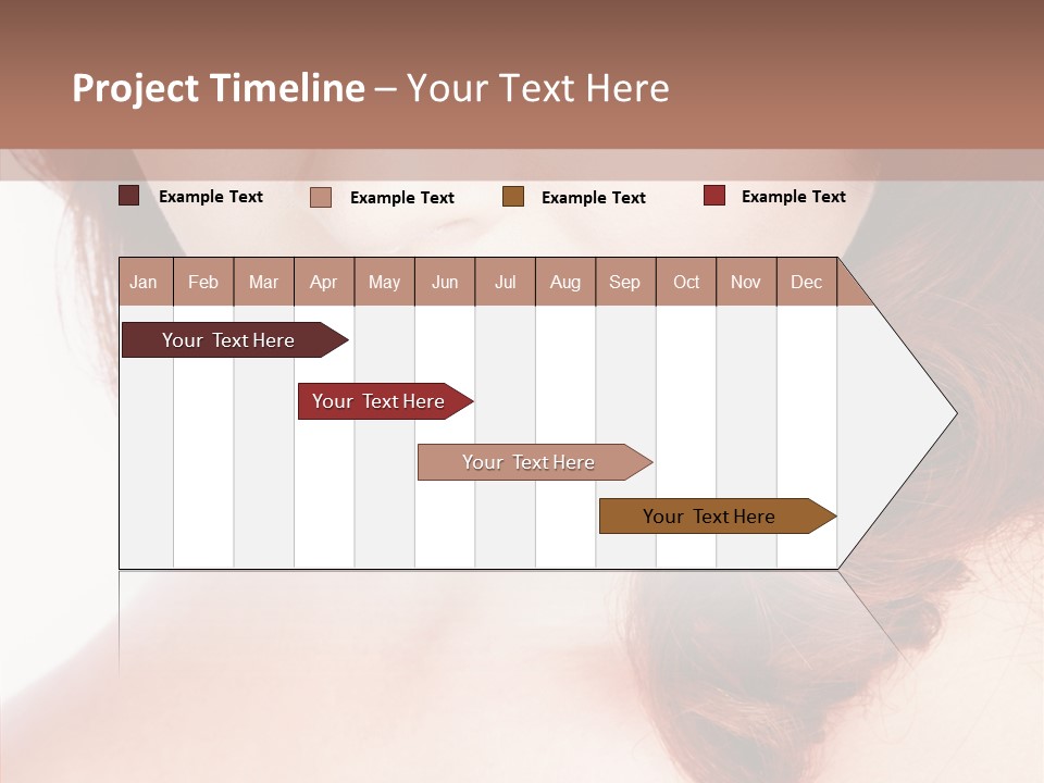 Hot Radiant Posing PowerPoint Template