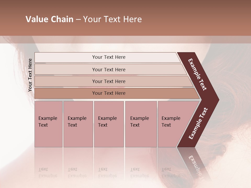 Hot Radiant Posing PowerPoint Template