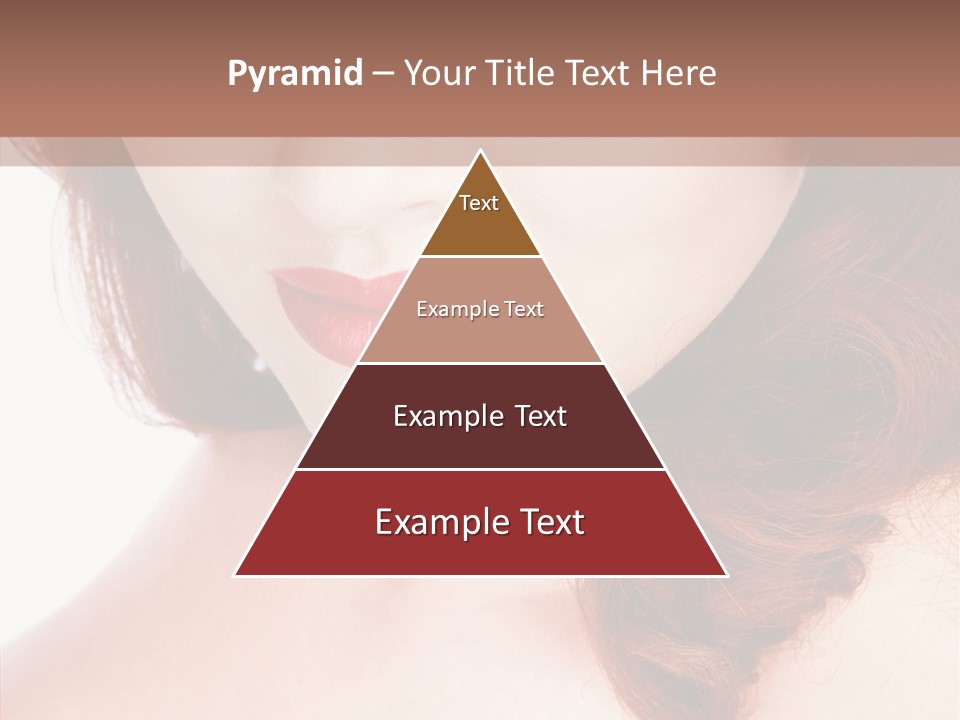 Hot Radiant Posing PowerPoint Template