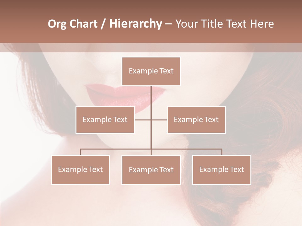 Hot Radiant Posing PowerPoint Template