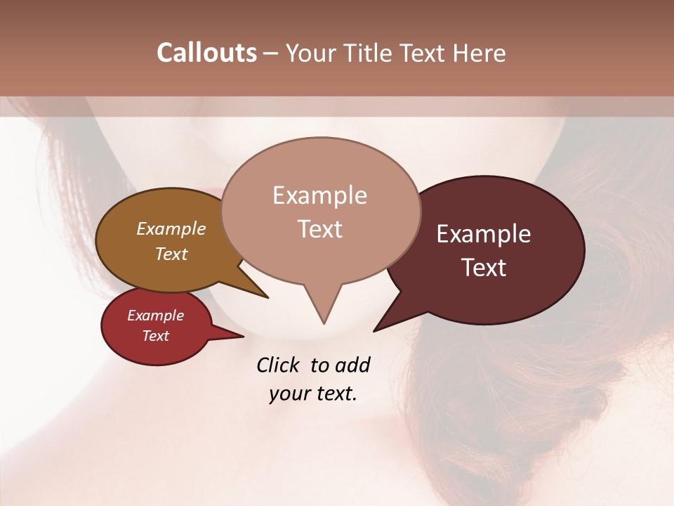 Hot Radiant Posing PowerPoint Template