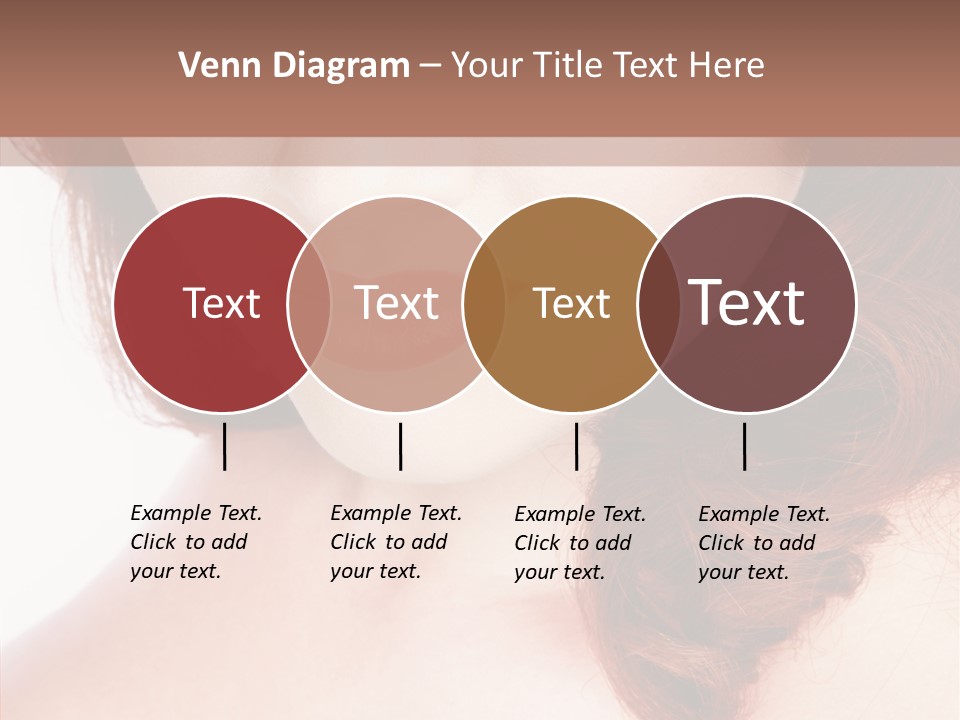 Hot Radiant Posing PowerPoint Template