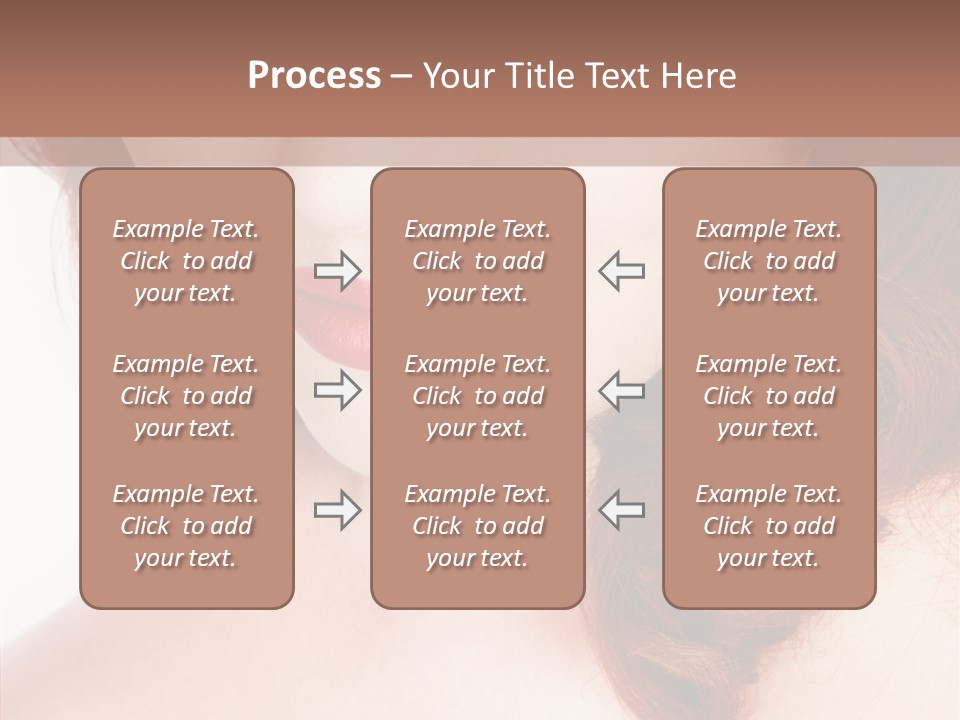Hot Radiant Posing PowerPoint Template