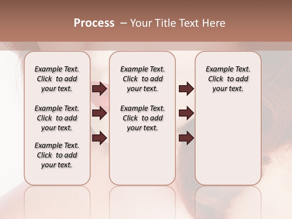 Hot Radiant Posing PowerPoint Template