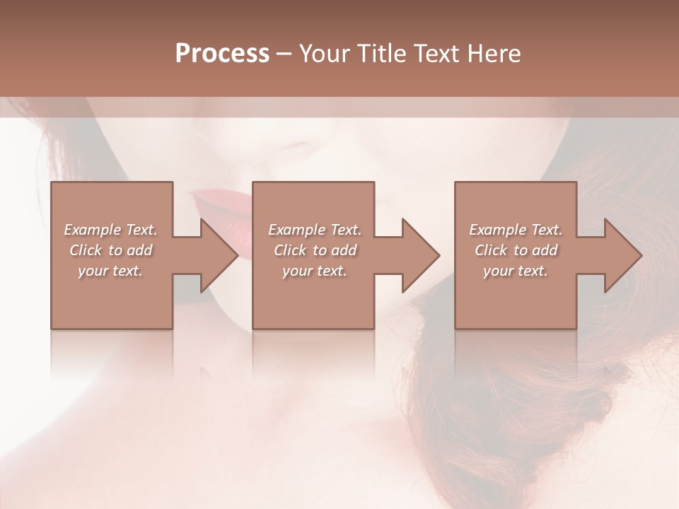 Hot Radiant Posing PowerPoint Template