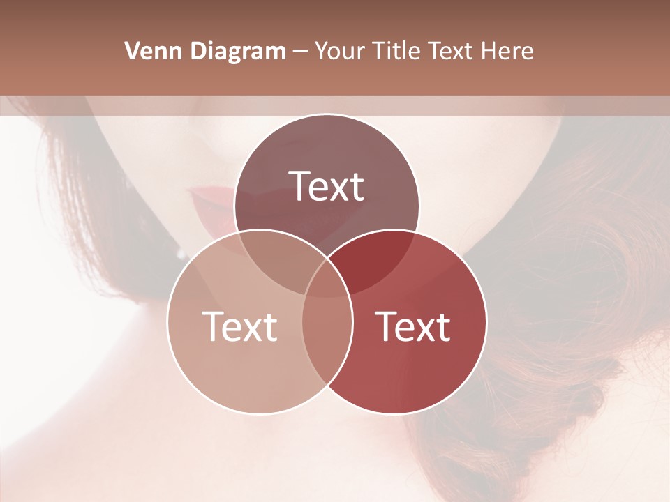 Hot Radiant Posing PowerPoint Template