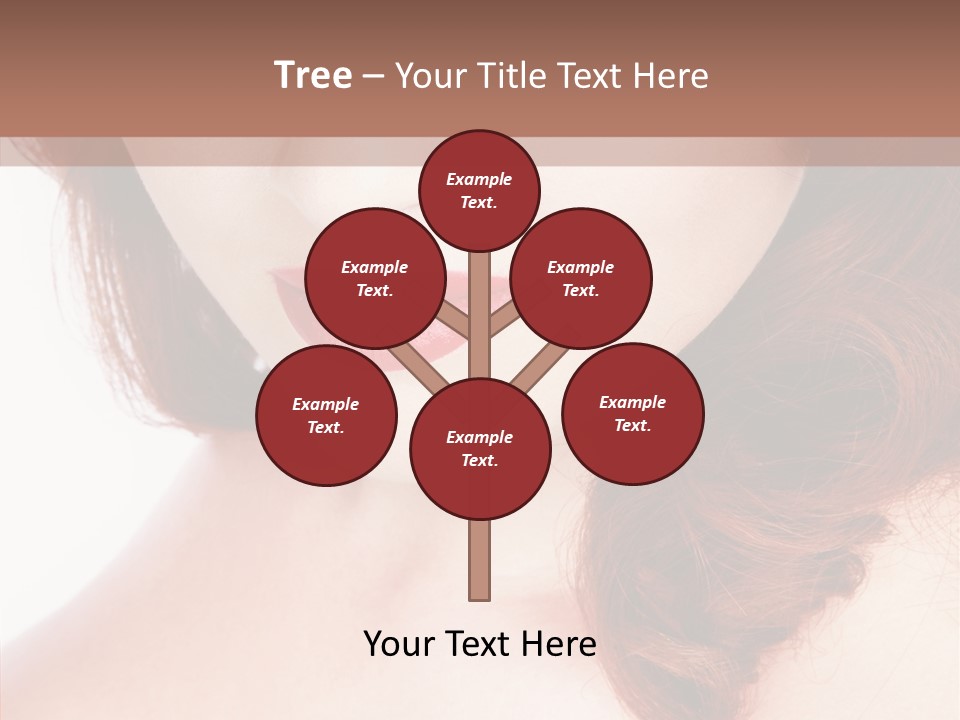 Hot Radiant Posing PowerPoint Template