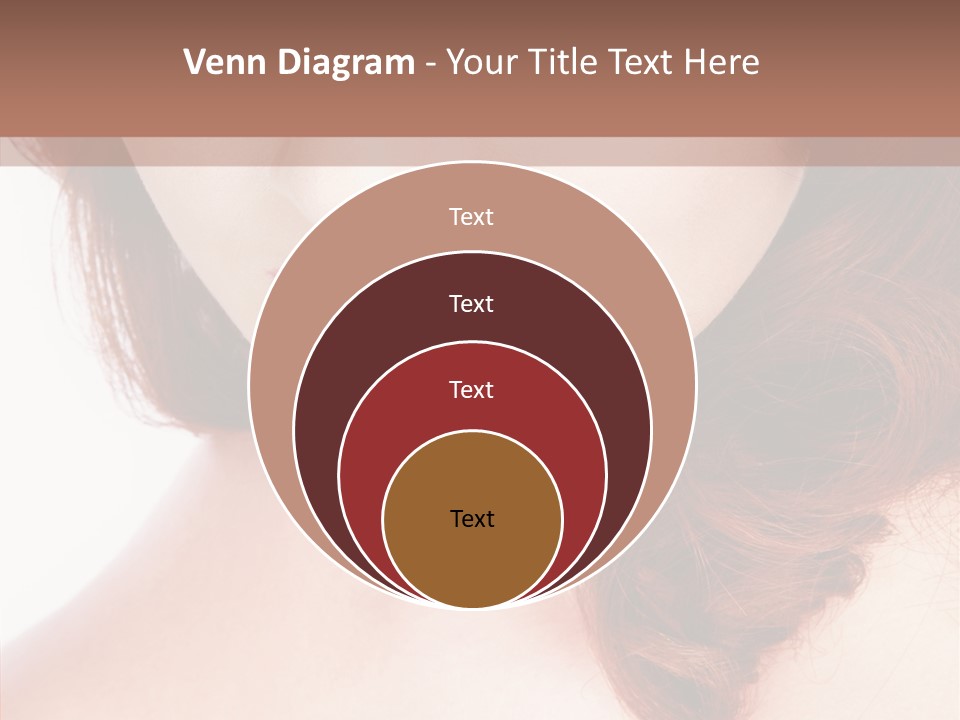 Hot Radiant Posing PowerPoint Template