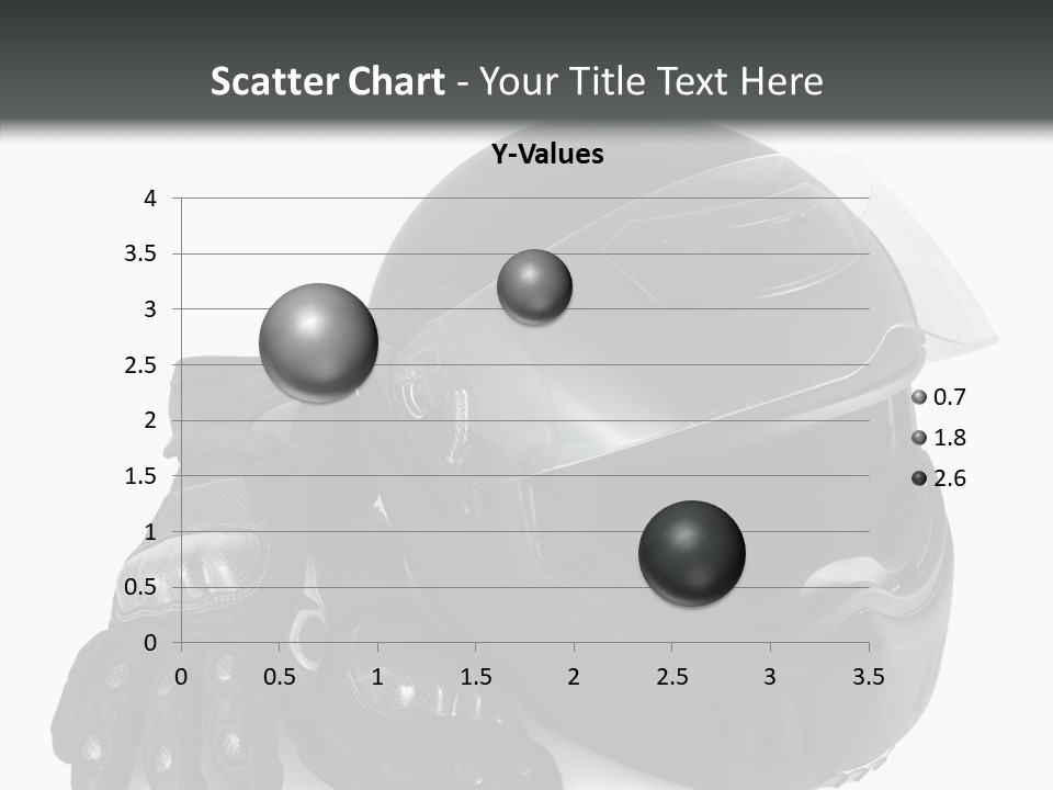 Plastic Helmet Carbon PowerPoint Template