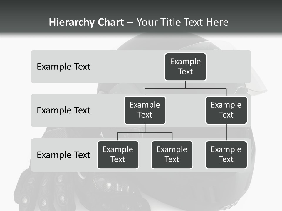 Plastic Helmet Carbon PowerPoint Template