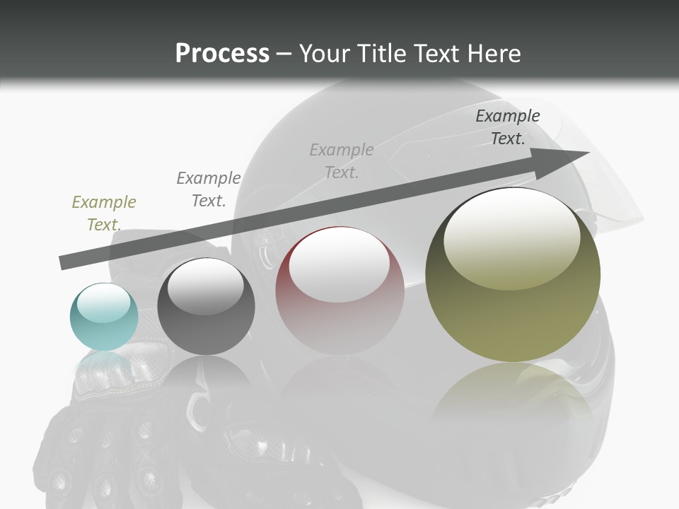 Plastic Helmet Carbon PowerPoint Template