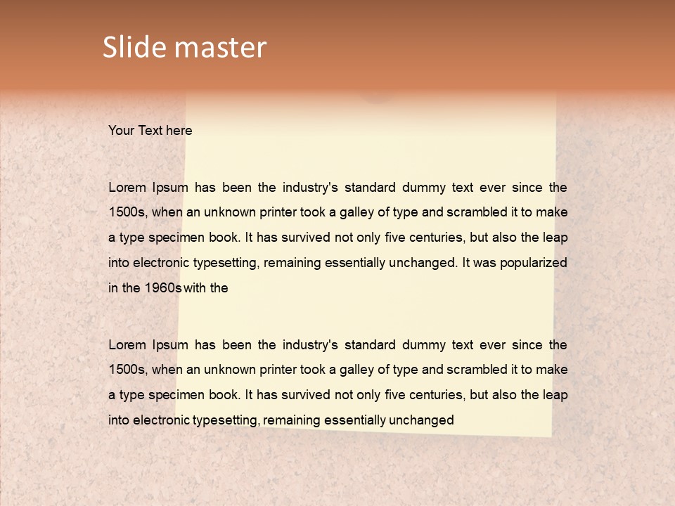 Management Happy Character PowerPoint Template