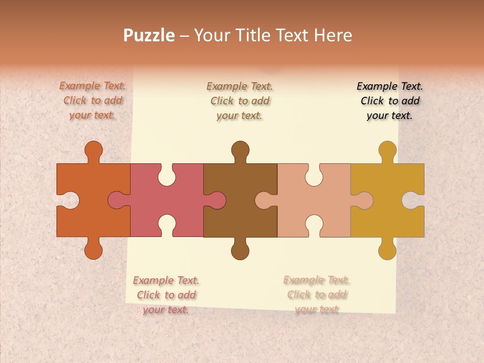 Management Happy Character PowerPoint Template