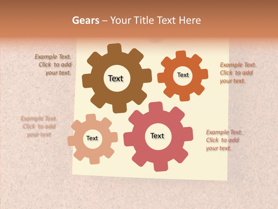 Management Happy Character PowerPoint Template