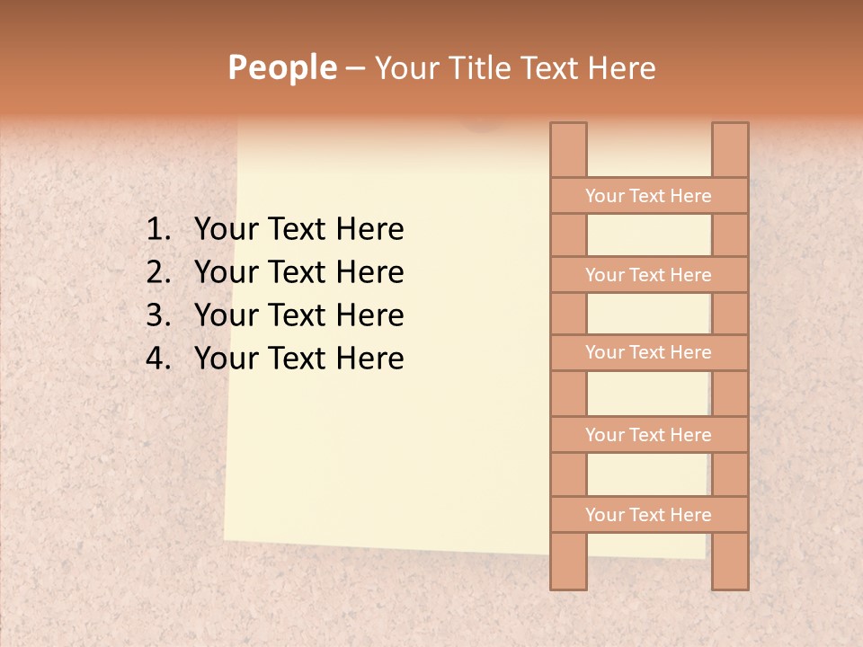 Management Happy Character PowerPoint Template