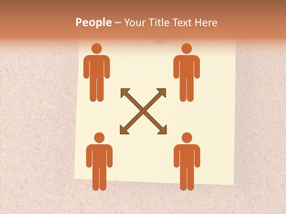 Management Happy Character PowerPoint Template