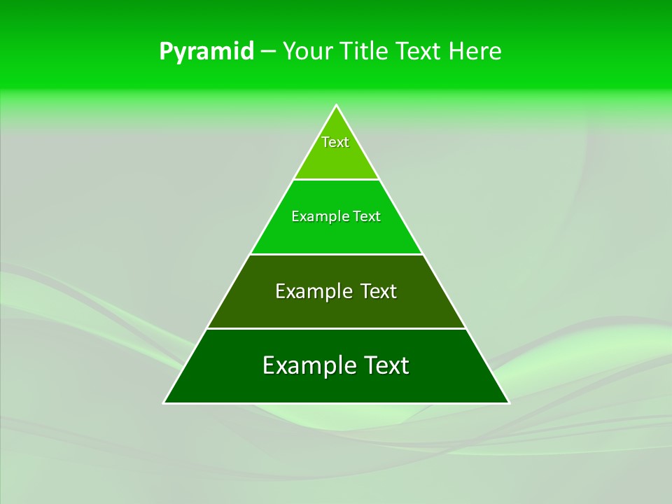Three Dimensional Power Swirl PowerPoint Template