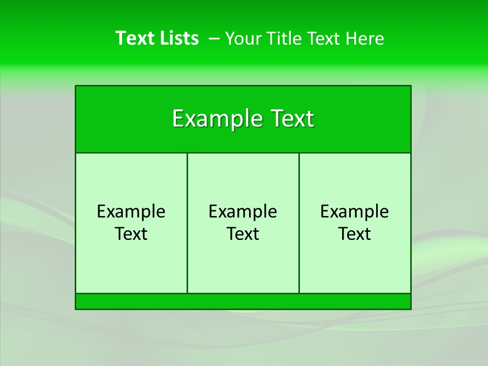 Three Dimensional Power Swirl PowerPoint Template