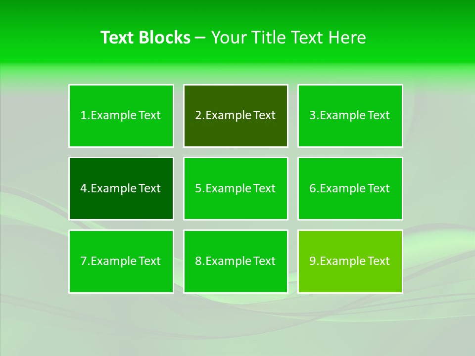 Three Dimensional Power Swirl PowerPoint Template