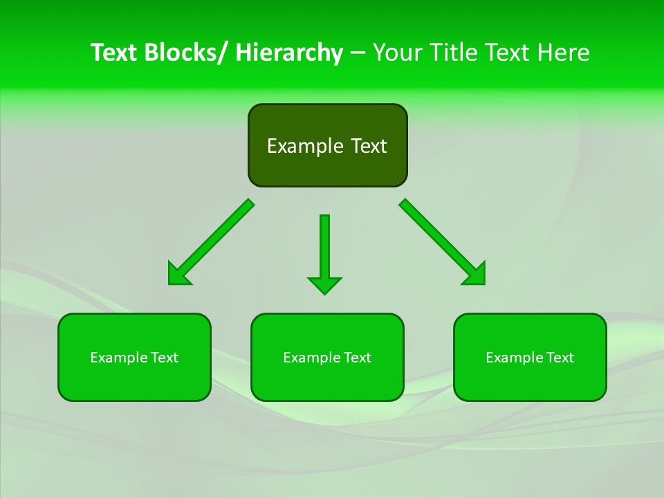 Three Dimensional Power Swirl PowerPoint Template