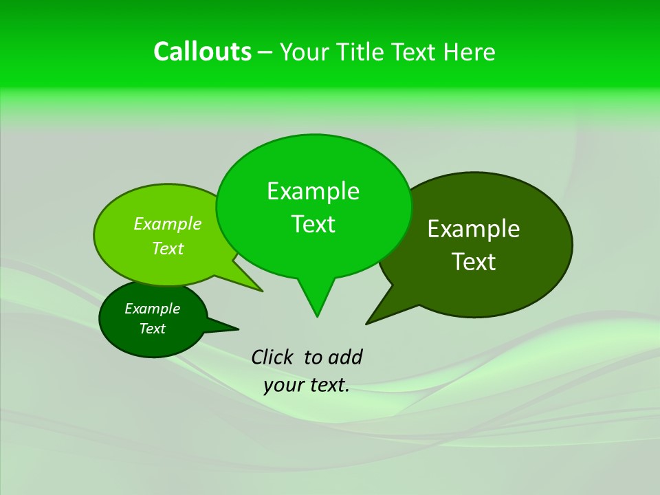 Three Dimensional Power Swirl PowerPoint Template