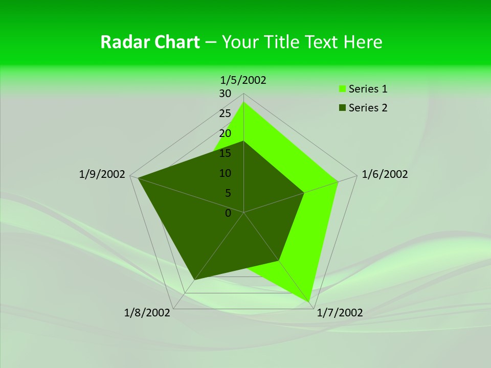Three Dimensional Power Swirl PowerPoint Template