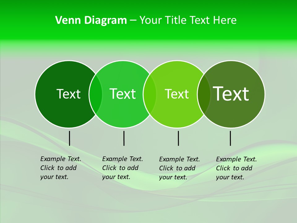 Three Dimensional Power Swirl PowerPoint Template