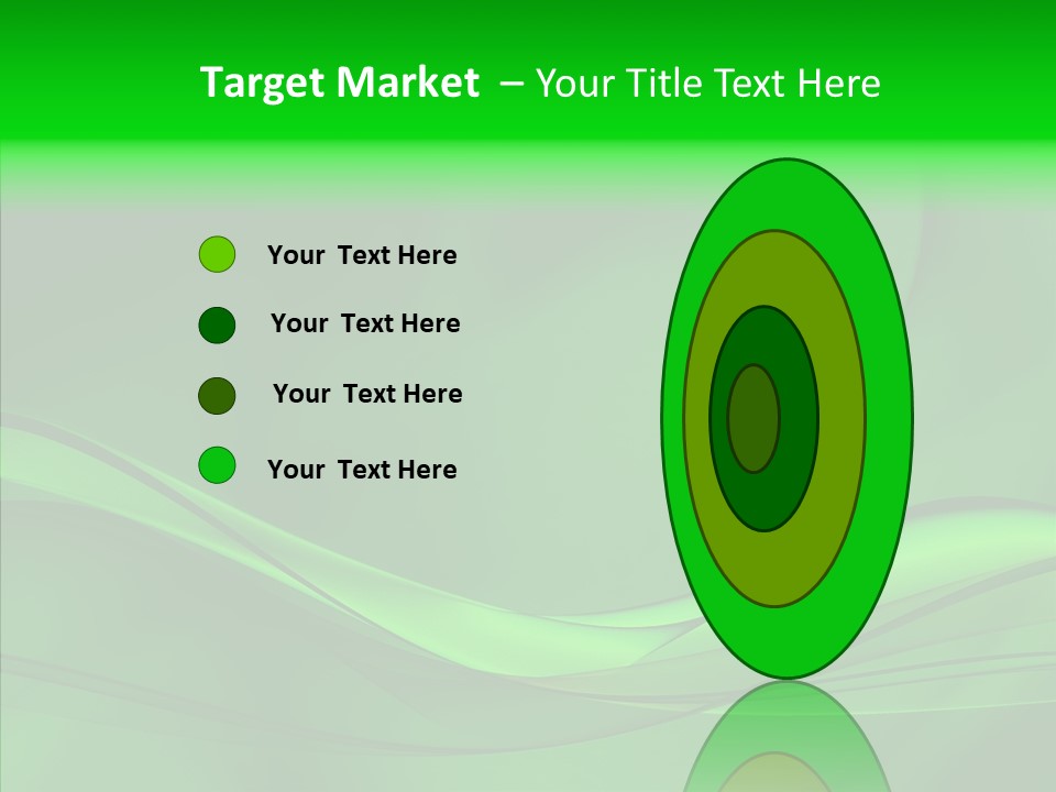 Three Dimensional Power Swirl PowerPoint Template