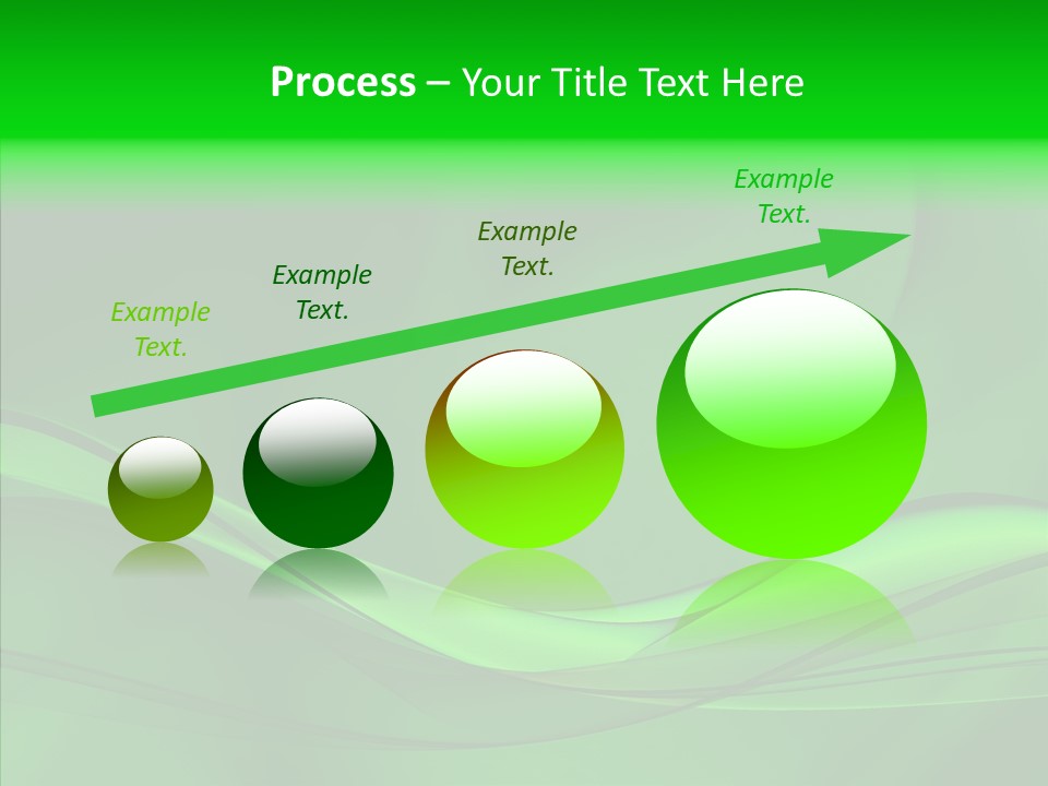 Three Dimensional Power Swirl PowerPoint Template