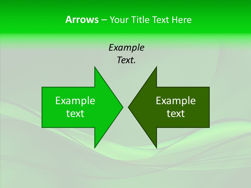 Three Dimensional Power Swirl PowerPoint Template