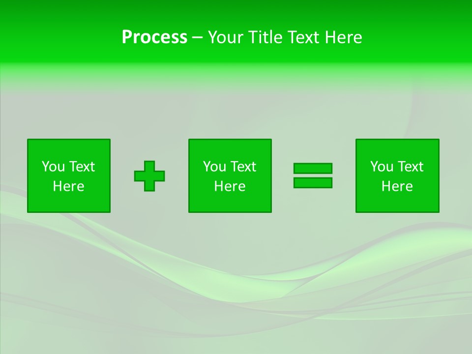 Three Dimensional Power Swirl PowerPoint Template