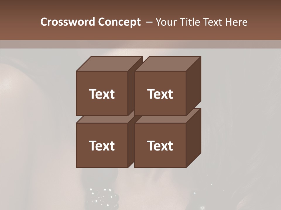 Adult Hairstyle Fashion PowerPoint Template