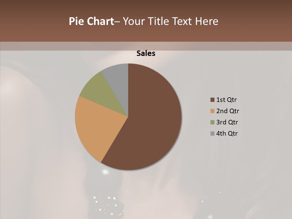 Adult Hairstyle Fashion PowerPoint Template