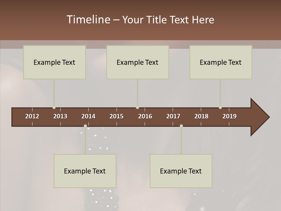 Adult Hairstyle Fashion PowerPoint Template