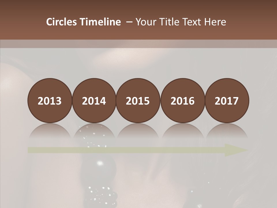 Adult Hairstyle Fashion PowerPoint Template