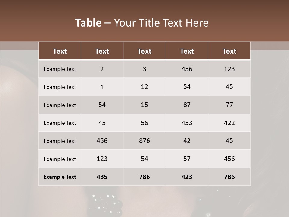 Adult Hairstyle Fashion PowerPoint Template
