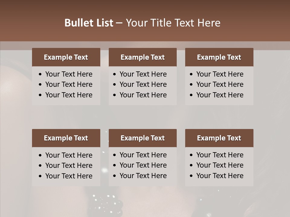 Adult Hairstyle Fashion PowerPoint Template