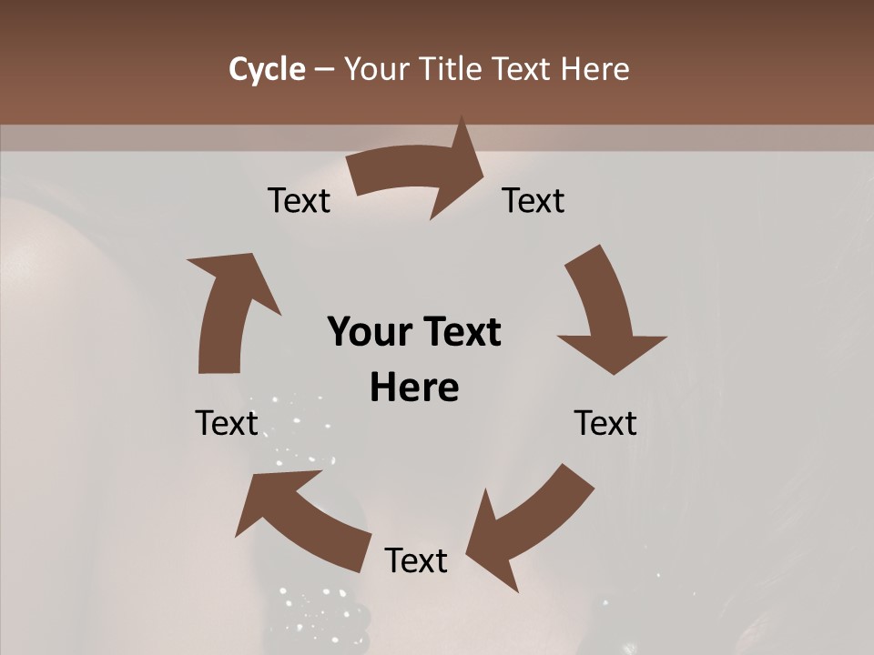 Adult Hairstyle Fashion PowerPoint Template