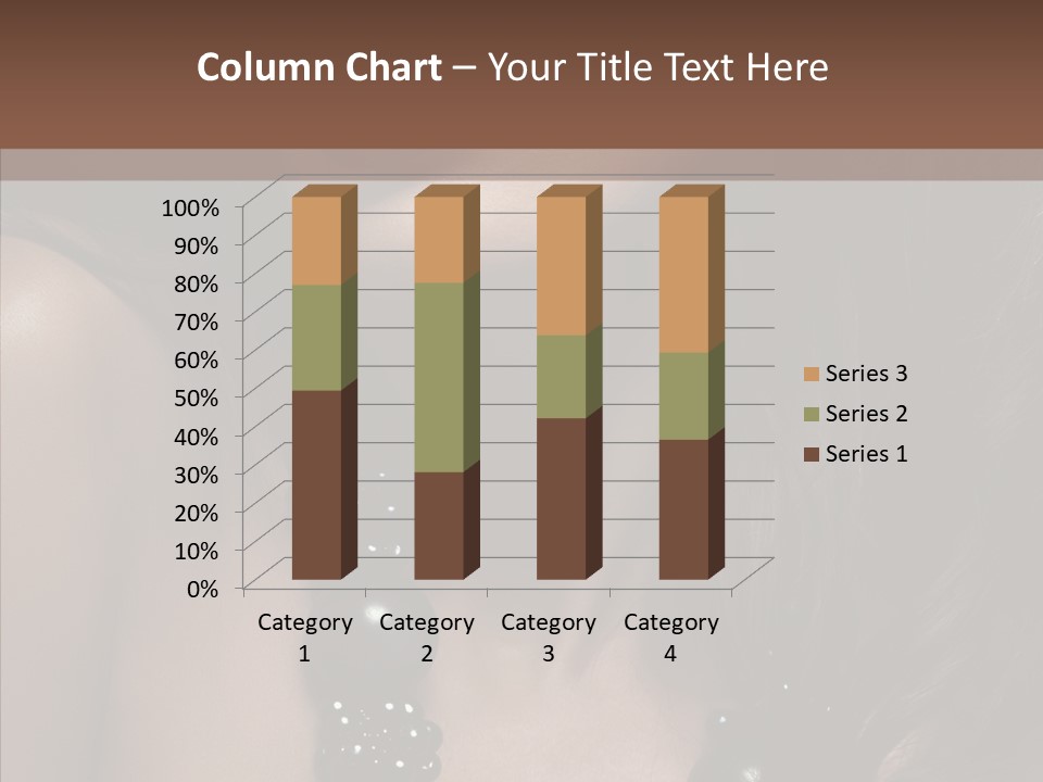 Adult Hairstyle Fashion PowerPoint Template