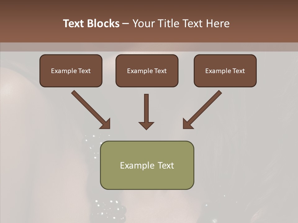 Adult Hairstyle Fashion PowerPoint Template