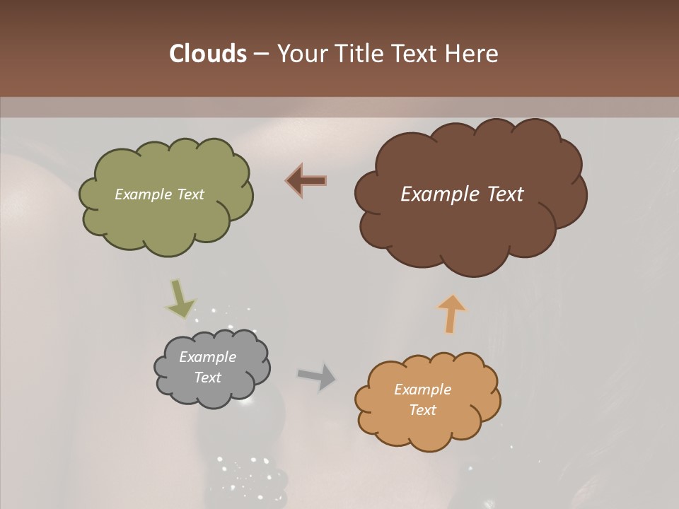 Adult Hairstyle Fashion PowerPoint Template