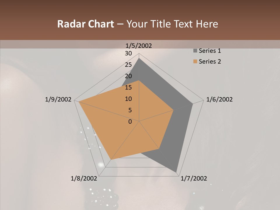 Adult Hairstyle Fashion PowerPoint Template